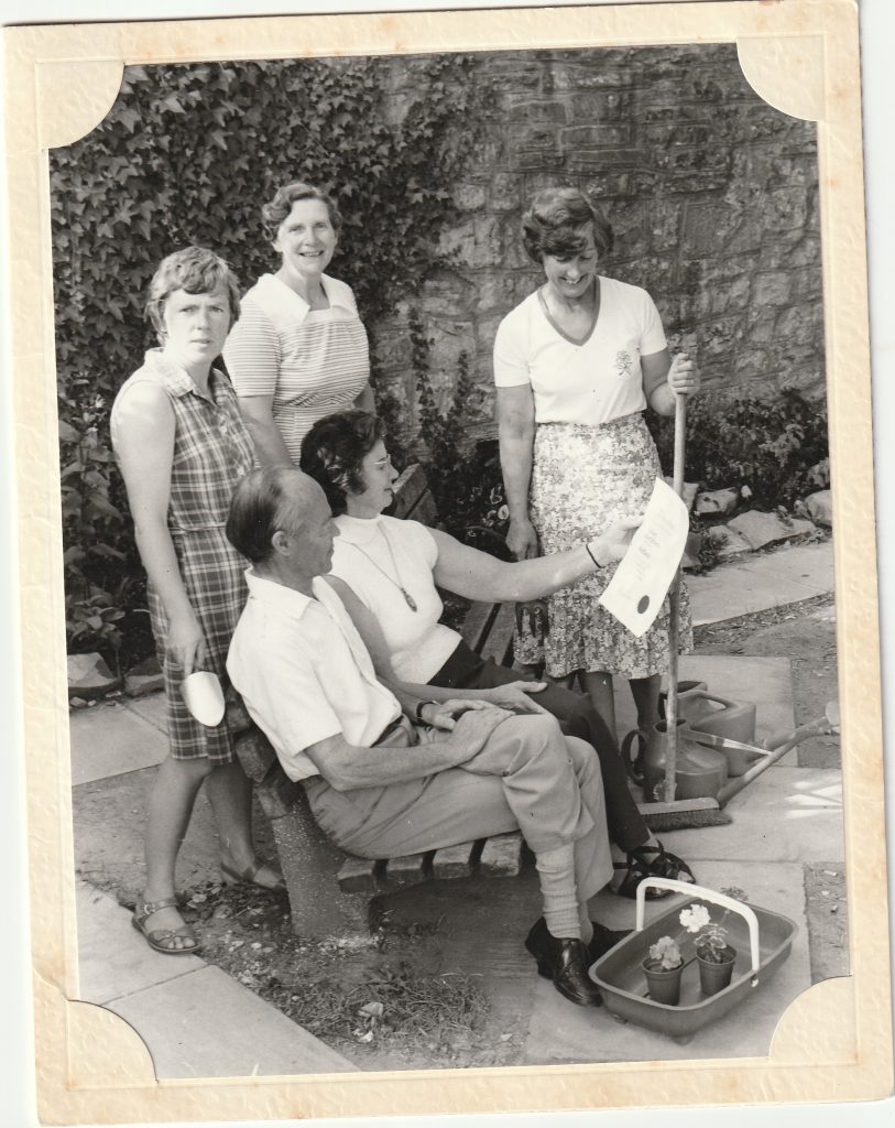 The team that cleaned up the pound in Catcott