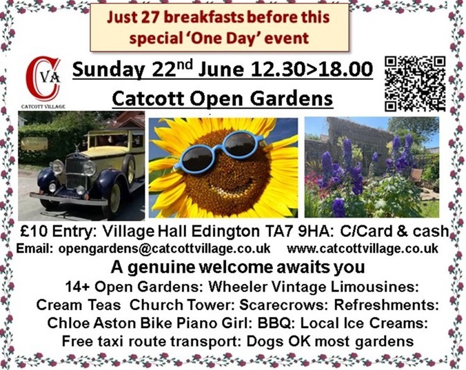 Open Gardens Facebook Poster 2025