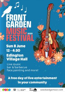 SEED Front Garden Music Festival 2025 Poster