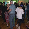 Canvas effect photo of people dancing